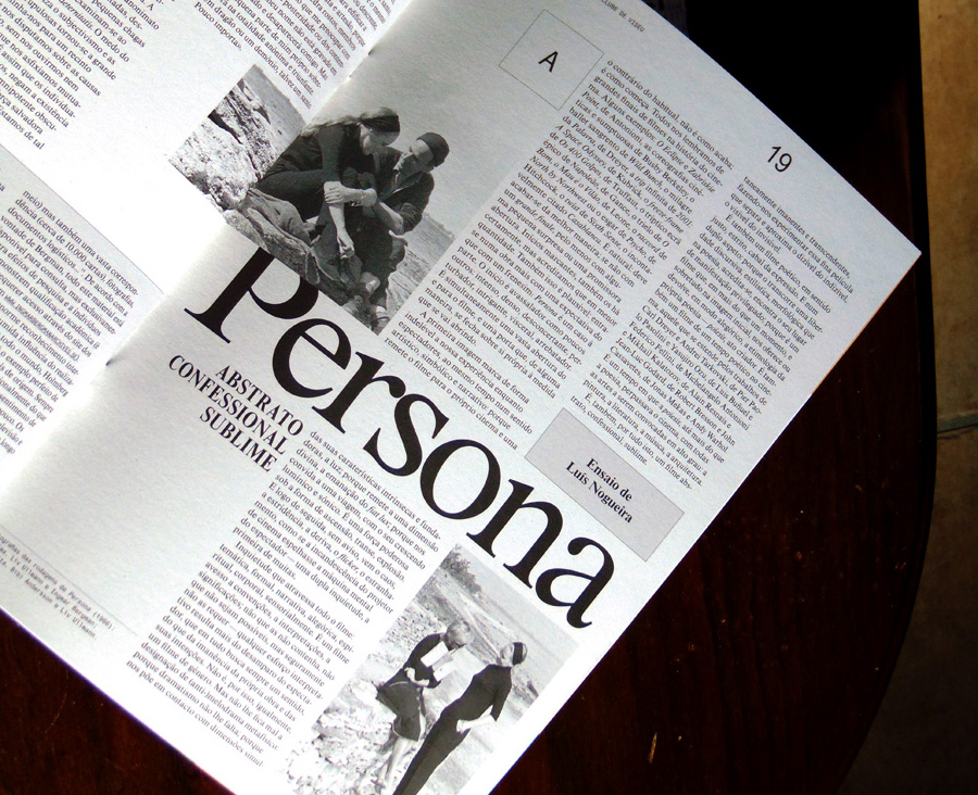 Argumento 159 (Bergman issue): essay